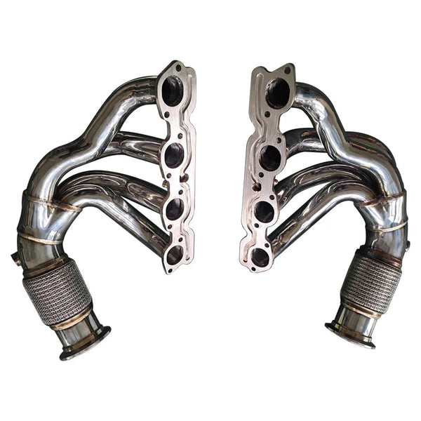 Velocity Exhaust Ferrari 458 Catless Race Headers Manifold