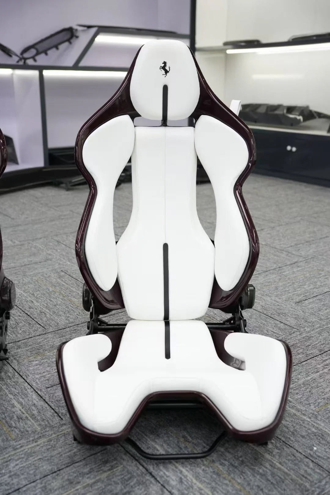 FERRARI SF90 Dry Carbon Fiber Customizable Bucket Seats
