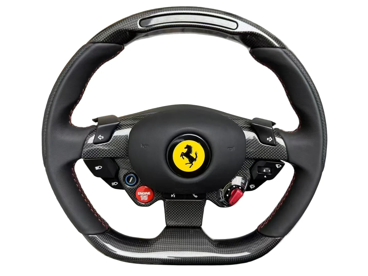 Ferrari F8/812 Carbon Fiber LED Steering Wheel