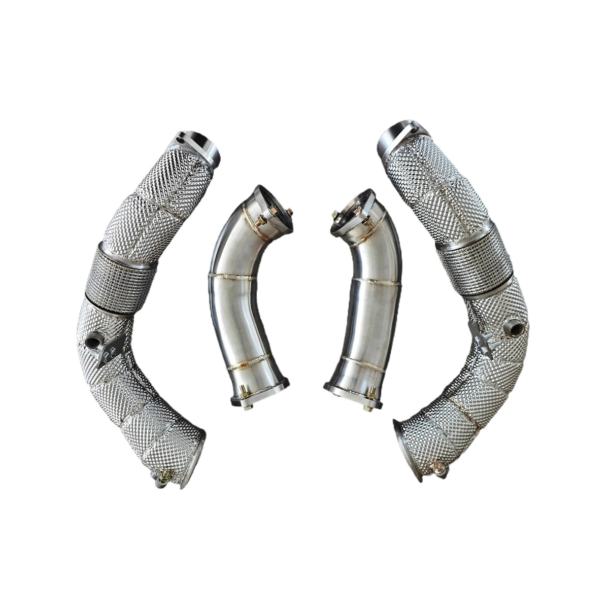 Velocity Exhausts BMW F90 M5 High Flow Downpipes