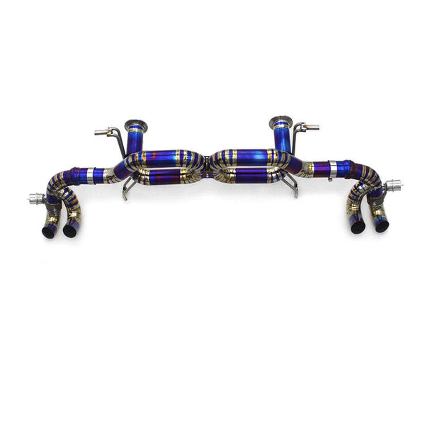 Lamborghini Gallardo LP550 / LP560 / LP570 Titanium Competition Catback Exhaust System2