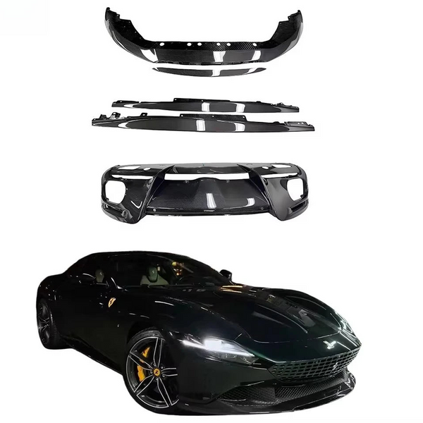 Ferrari Roma Dry Carbon Fiber Velocity Aero Body Kit V1