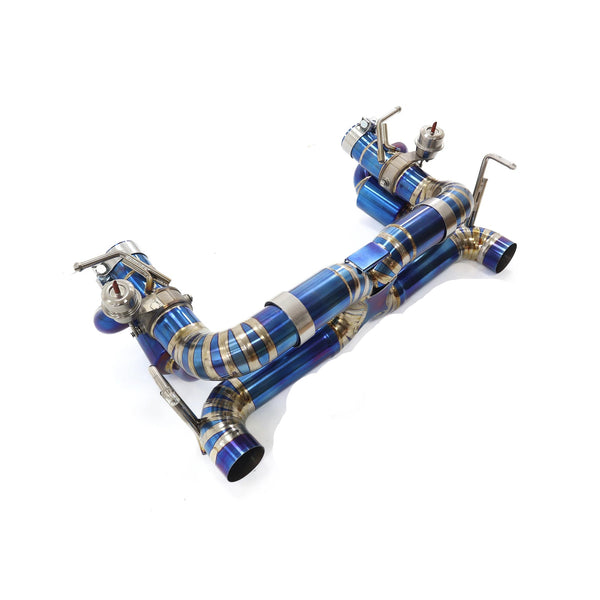 Velocity Exhausts Ferrari 488 / Pista Valved X-Pipe Catback Exhaust System