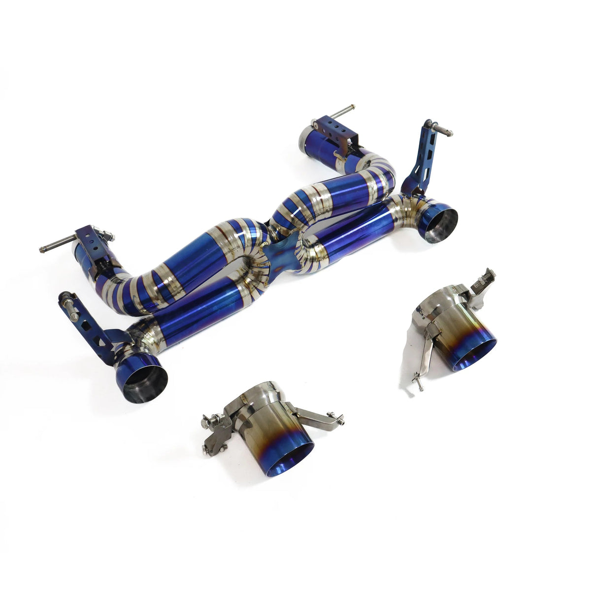 Velocity Exhausts Ferrari 488 / Pista Titanium X-Pipe Catback Exhaust System