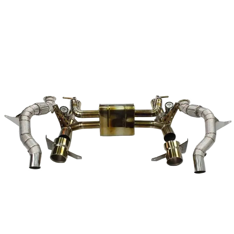 Velocity Exhausts Ferrari 488 / Pista Valved Titanium Competition Exhaust System