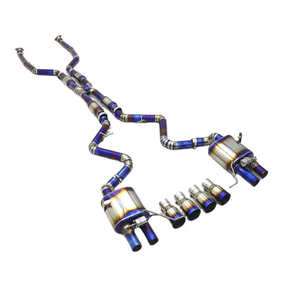 BMW E90 M3 / E92 M3 Titanium Valved X Pipe Exhaust System