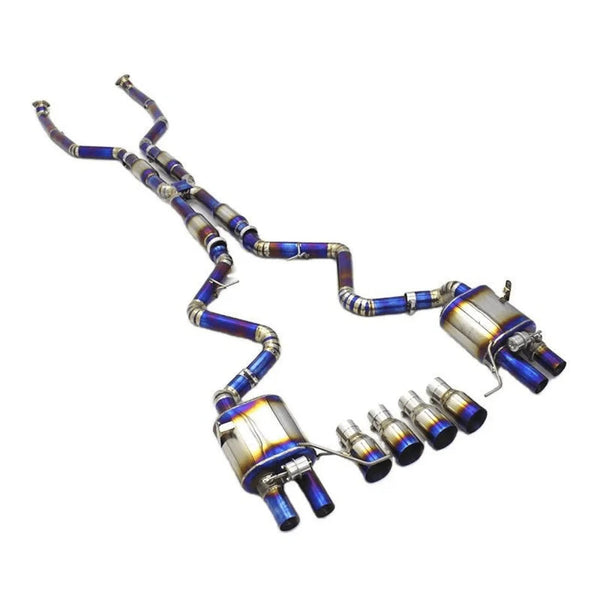 BMW E90 M3 / E92 M3 Titanium Valved X Pipe Exhaust System