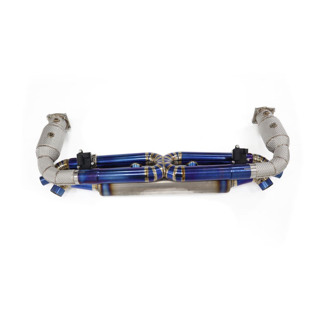 Porsche 991 Turbo S Titanium Valved Catback Exhaust System