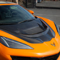 Corvette C8 Carbon Fiber ZR1 Style Hood