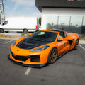 Corvette C8 Carbon Fiber ZR1 Style Hood