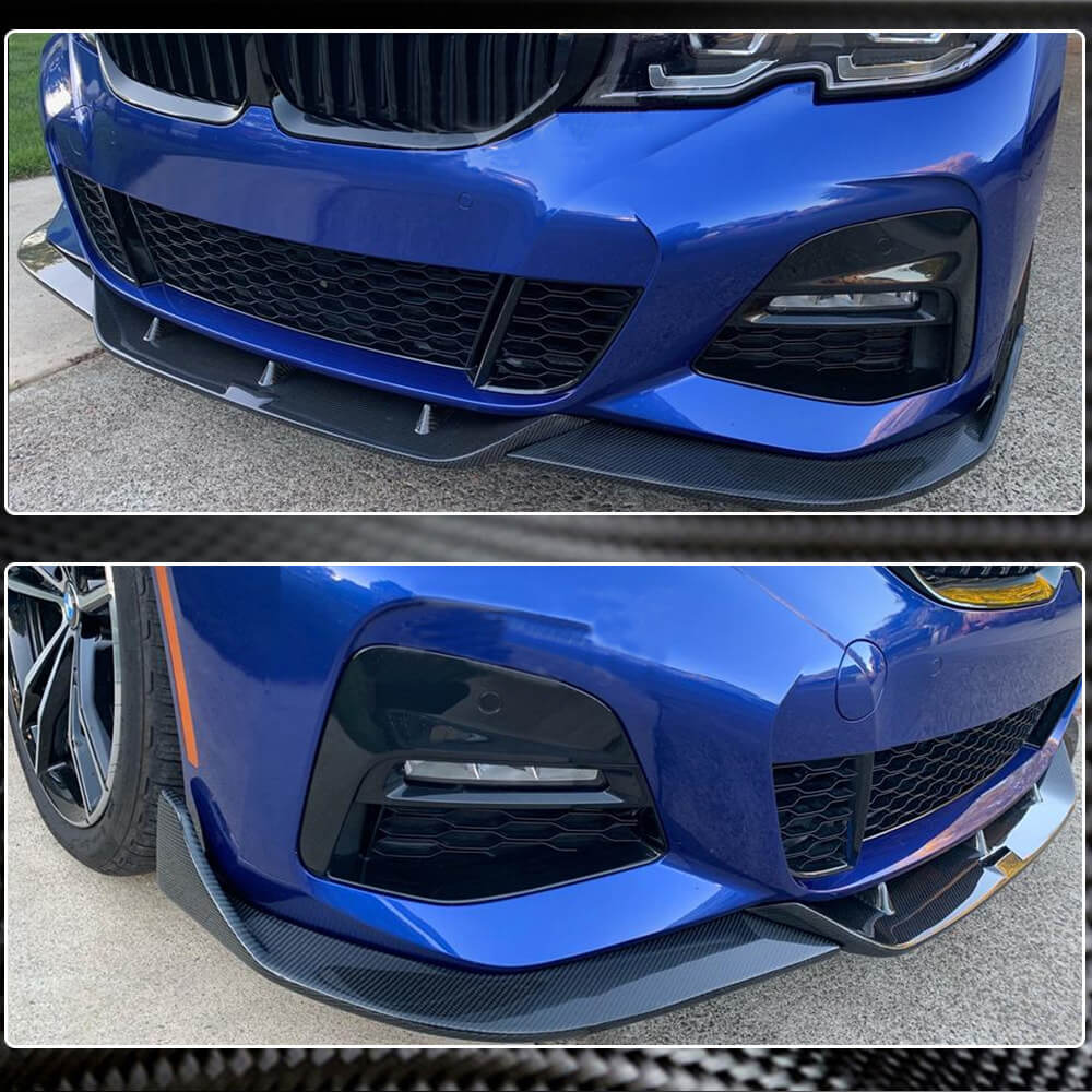 BMW G20 Carbon Fiber Extended Splitter