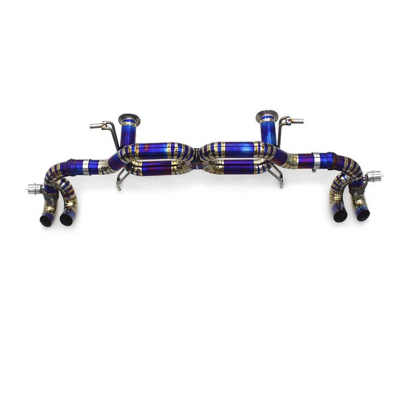 Lamborghini Gallardo LP550 / LP560 / LP570 Titanium Competition Catback Exhaust System2