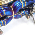 Porsche 718 GT4RS Titanum Valved X Pipe Catback Exhaust System 5