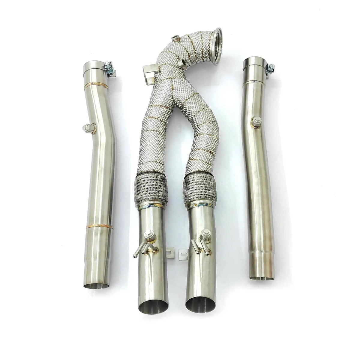 Audi RS3 / TTRS 2.5T High Flow Downpipe w/ Mid Pipe