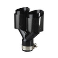 Carbon Fiber Quad Exhaust Tips