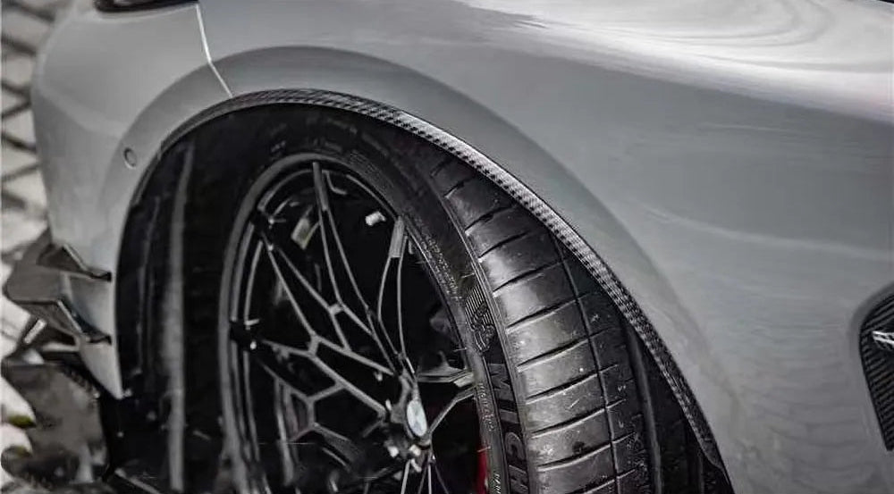 BMW G80/G82 Dry Carbon Fiber Fender Wheel Well Arch Trim