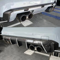 Velocity Exhausts BMW G80 M3 / G82 M4 Dry Carbon Fiber Rear Diffuser Trim
