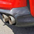 Ferrari 812 Carbon Fiber OEM Style Diffuser Exhaust Outlet Trim