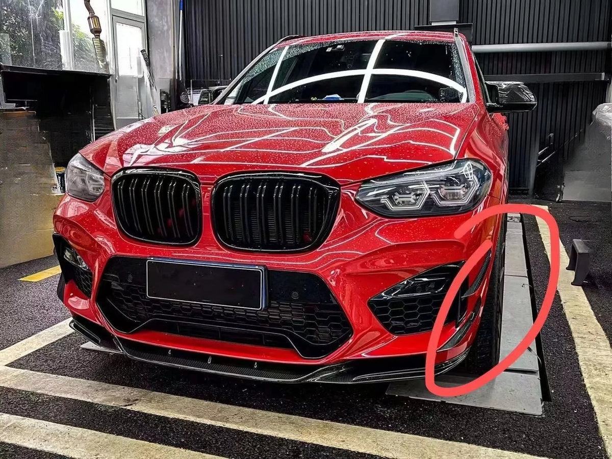 BMW G01/G02 Carbon Fiber Front Canards