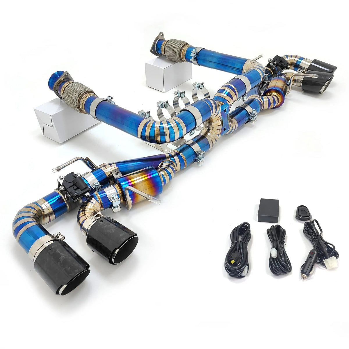 Velocity Exhausts Corvette C8 Titanium Valved Catback Exhaust System