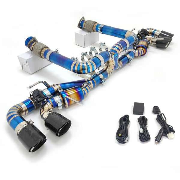 Velocity Exhausts Corvette C8 Titanium Valved Catback Exhaust System