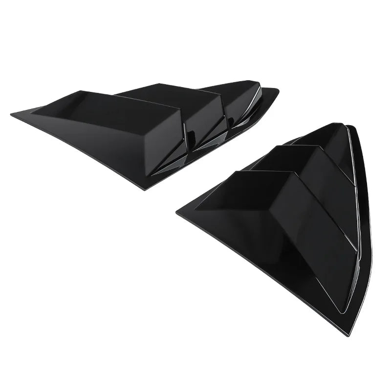 Corvette C8 Carbon Fiber Side Window Louvers