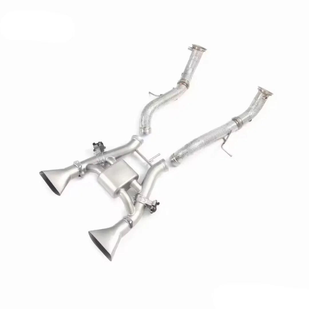 Mclaren MP4-12C / 650S Valved Axle Back Performance Exhaust System