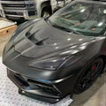Corvette C8 Carbon Fiber ZR1 Style Hood