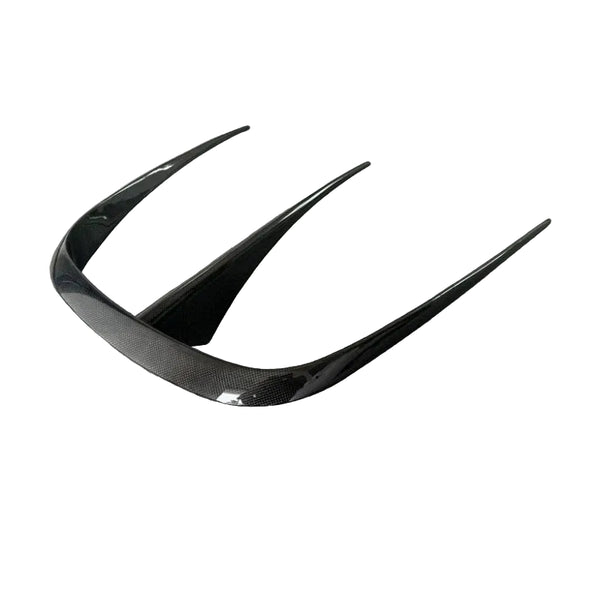Velocity Exhausts Ferrari F8 Dry Carbon Fiber M Style Hood Fins