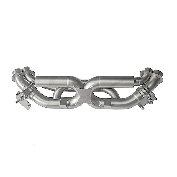 Porsche 992 Turbo S Valved RSR X Pipe Exhaust System