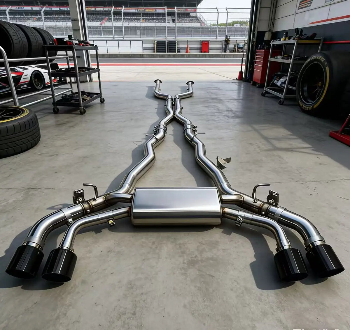 BMW G90 M5 Valved X Pipe Exhaust System