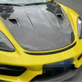 Velocity Exhausts Porsche 718 Cayman / Boxster Carbon Fiber Velocity Aero Vented Hood