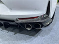 Ferrari 812 Dry Carbon Fiber N Style Rear Side Splitters