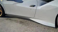 Ferrari F8 Carbon Fiber OEM Style Side Skirts