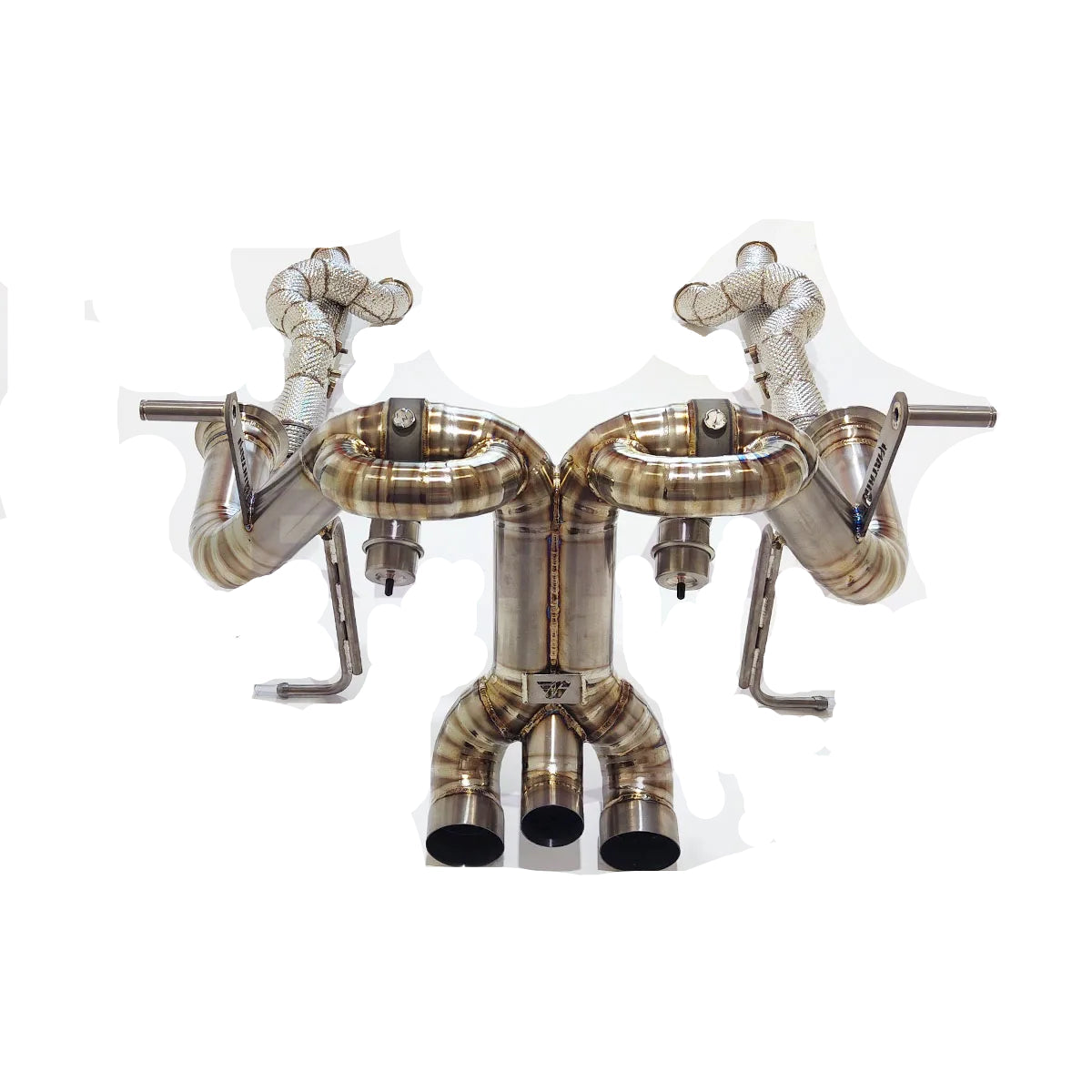 Lamborghini Aventador S Stainless Race Valved Exhaust System