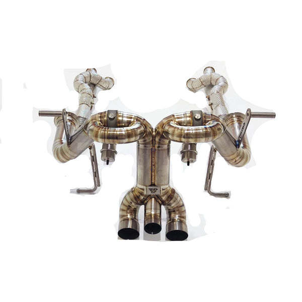 Lamborghini Aventador S Stainless Race Valved Exhaust System