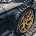Auto A5 Dry Carbon Fiber Velocity Aero Front Vented Fenders V1