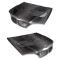BMW E46 Carbon Fiber GTR Style Hood