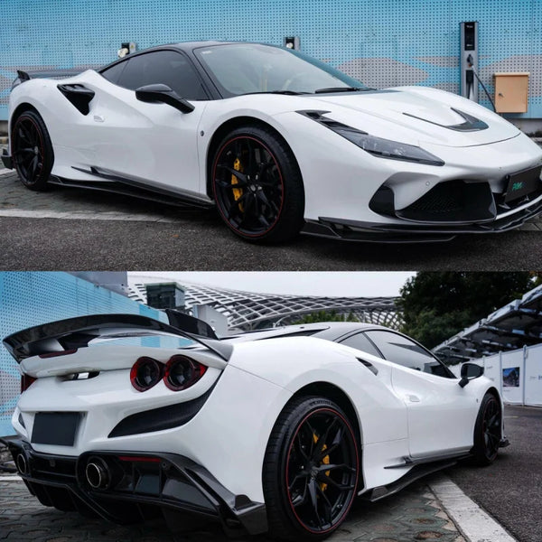 Ferrari F8 Dry Carbon Fiber Velocity Aero Body Kit