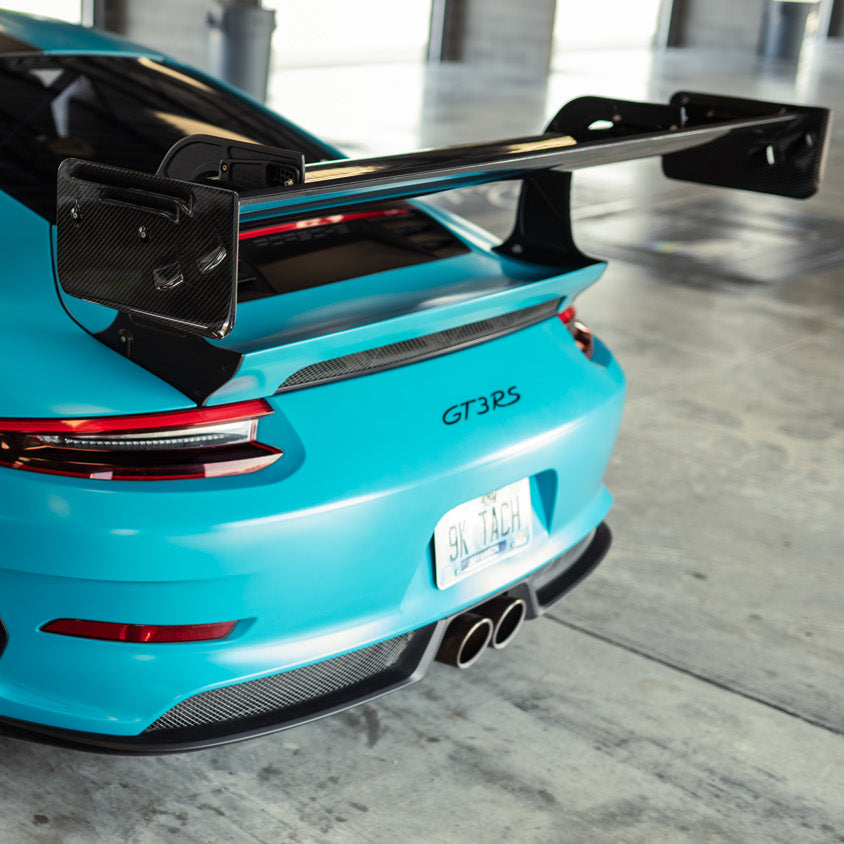 Porsche 991 GT3 / GT3RS Carbon Fiber Velocity Aero Rear MDF Wing V1