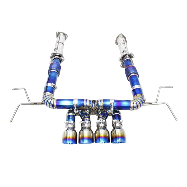 Velocity Exhausts Corvette C8 Z06 Titanium Straight Pipe Catback Exhaust System