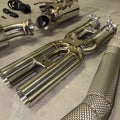 Ferrari 812 Valved X-Pipe Race Catback Exhaust System
