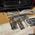 Ferrari 812 Valved X-Pipe Race Catback Exhaust System