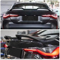 Velocity exhausts G80 M3 G82 M4 Carbon Fiber Vented Race Wing 8