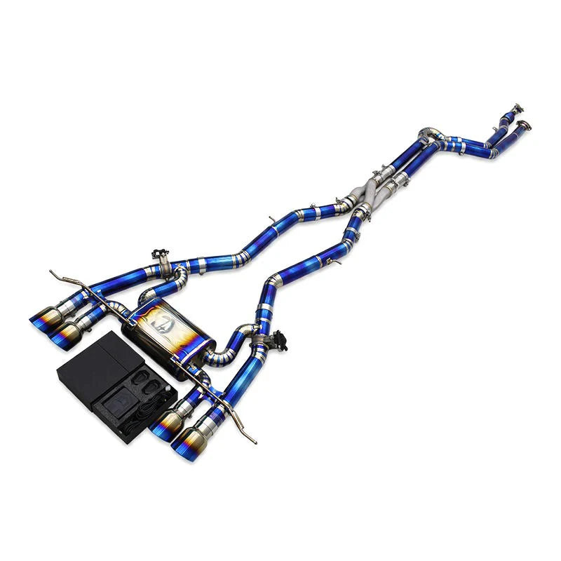 BMW G80 M3 / G82 M4 Valved Titanium Z-Pipe Exhaust System