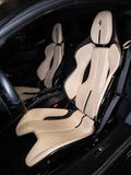 FERRARI SF90 Dry Carbon Fiber Customizable  Bucket Seats