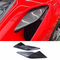 Velocity Exhausts Ferrari F8 Carbon Fiber Side Air Intake Fins
