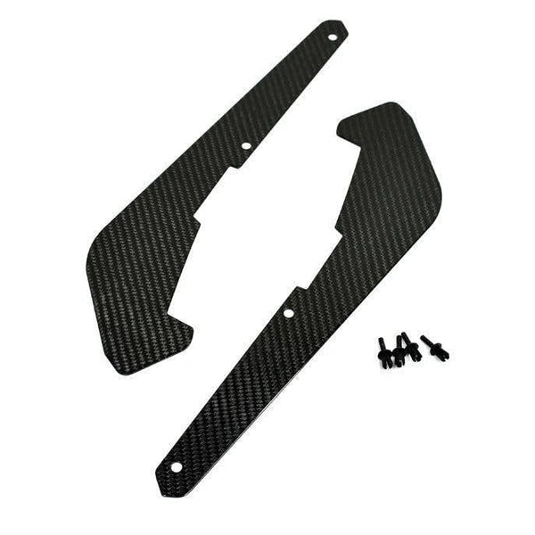 BMW G80 M3 / G82 M4 Dry Carbon Fiber Front Wheel Well Splash Guard Trim
