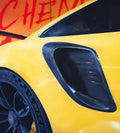 Porsche 991 Turbo S / GT3RS Carbon Fiber Side Air Vent Intake Trim