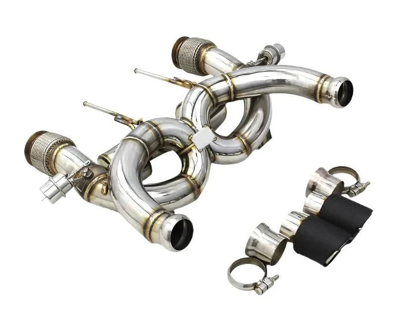 Velocity Exhausts McLaren 720S Valved X Pipe Exhaust System
